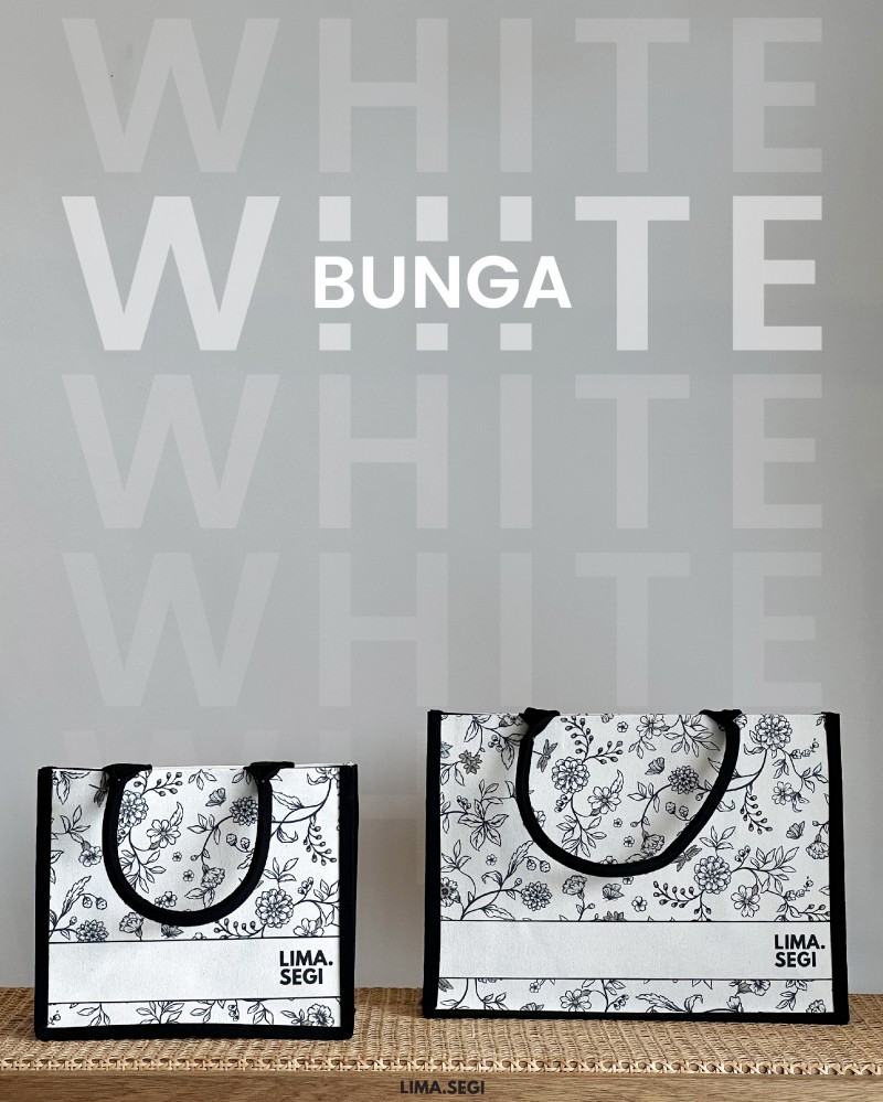 Bunga Canvas Bag - Medium